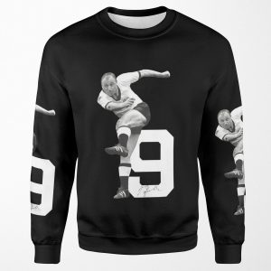 Uwe Seeler Trikot Signed With Number All-over-print Unisex Sweatshirt