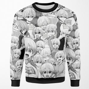 Uzaki Chan Collage All-over-print Unisex Sweatshirt