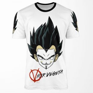 V For Vegeta All-over-print T-shirt