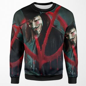 V For Vendetta All-over-print Unisex Sweatshirt