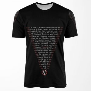 V For Vendetta Who Are You All-over-print T-shirt