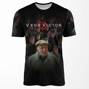V For Victor All-over-print T-shirt