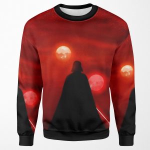 Vader Tatooine Binary Sunset All-over-print Unisex Sweatshirt