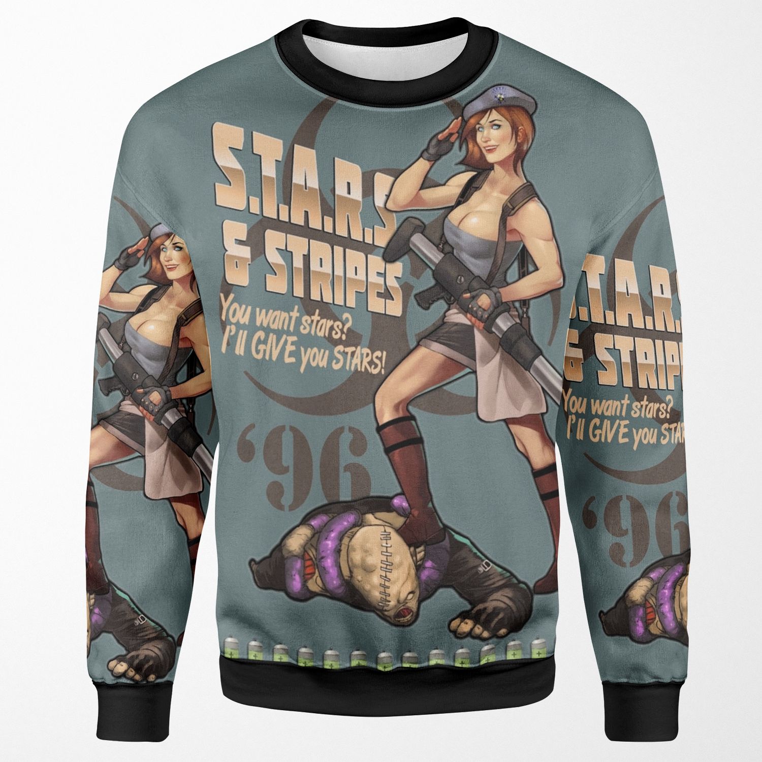 Valentine Bombshell All-over-print Unisex Sweatshirt