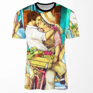Valentines Hannigram All-over-print T-shirt