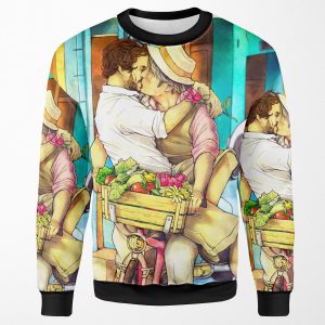 Valentines Hannigram All-over-print Unisex Sweatshirt