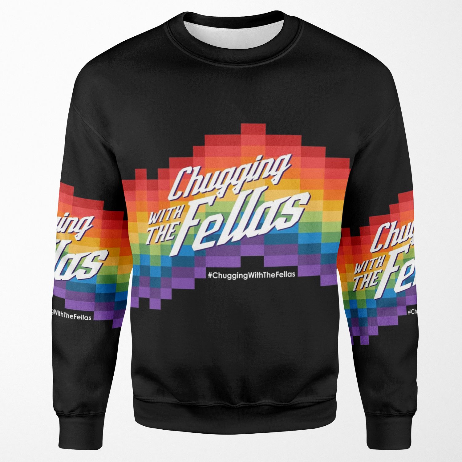 Valley Chug Pride All-over-print Unisex Sweatshirt