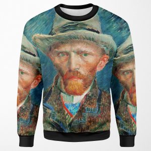 Van Gogh Self Portrait V All-over-print Unisex Sweatshirt