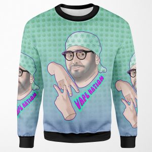 Vape Nation H3H3Productions All-over-print Unisex Sweatshirt