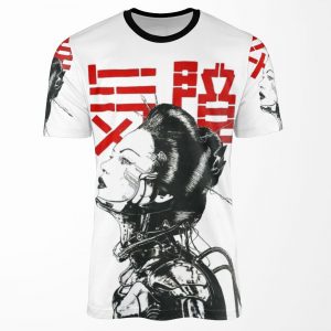 Vaporwave Japanese Cyberpunk All-over-print T-shirt