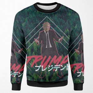 Vaporwave Trump All-over-print Unisex Sweatshirt