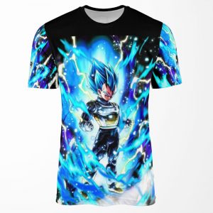 Vegeta Super Saiyan Blue All-over-print T-shirt