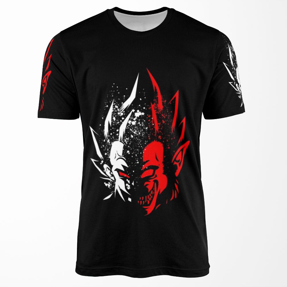 Vegeta Transformation Monkey All-over-print T-shirt