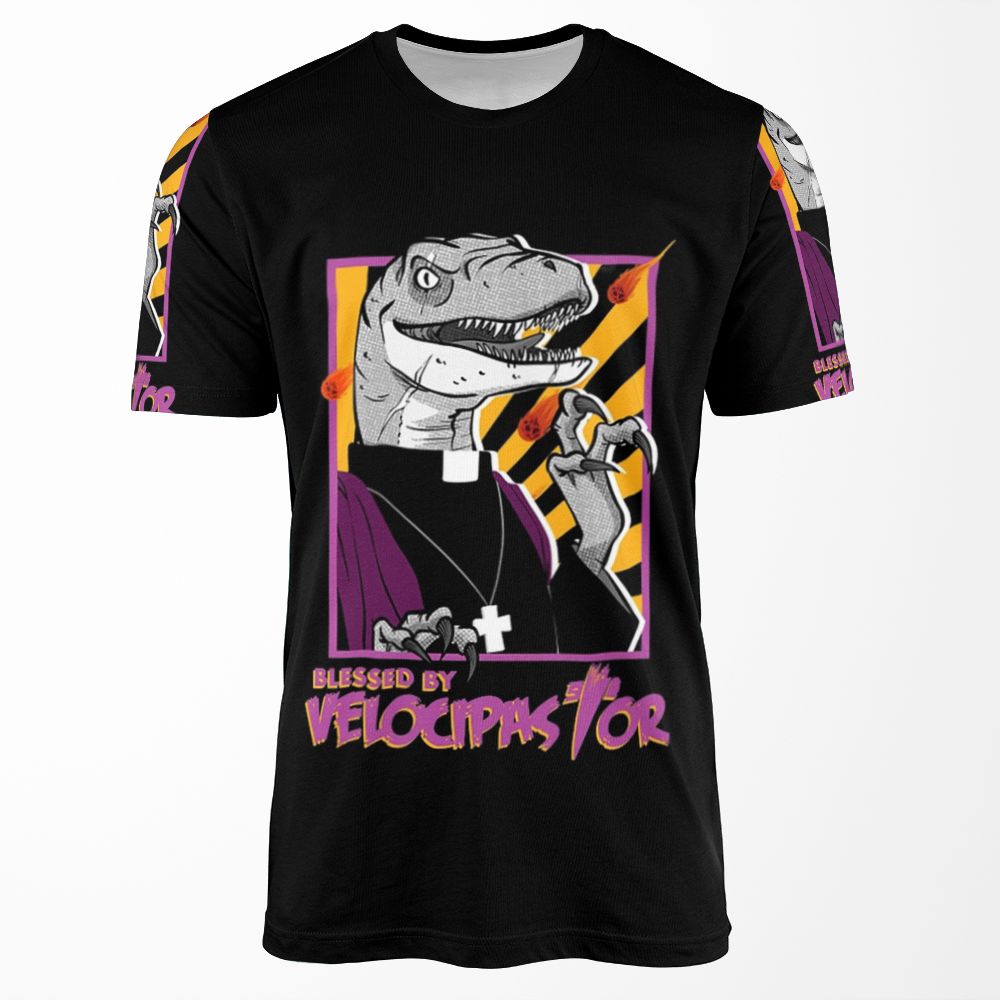 Velocipastor All-over-print T-shirt
