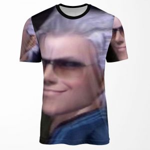 Vergil From The Devil May Cry Series All-over-print T-shirt