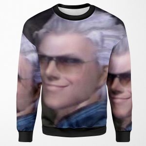 Vergil From The Devil May Cry Series All-over-print Unisex Sweatshirt
