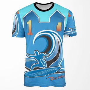 Vert Wheeler World Race Outfit All-over-print T-shirt