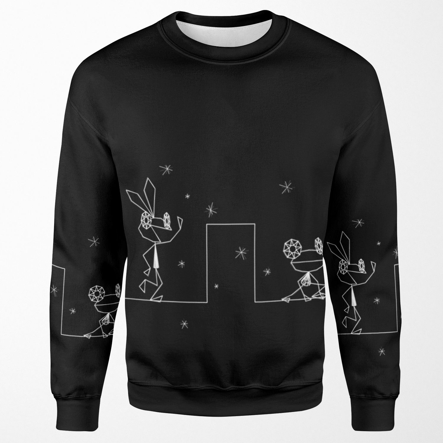 Vib Ribbon Vibri All-over-print Unisex Sweatshirt