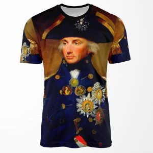 Vice Admiral Horatio Nelson All-over-print T-shirt