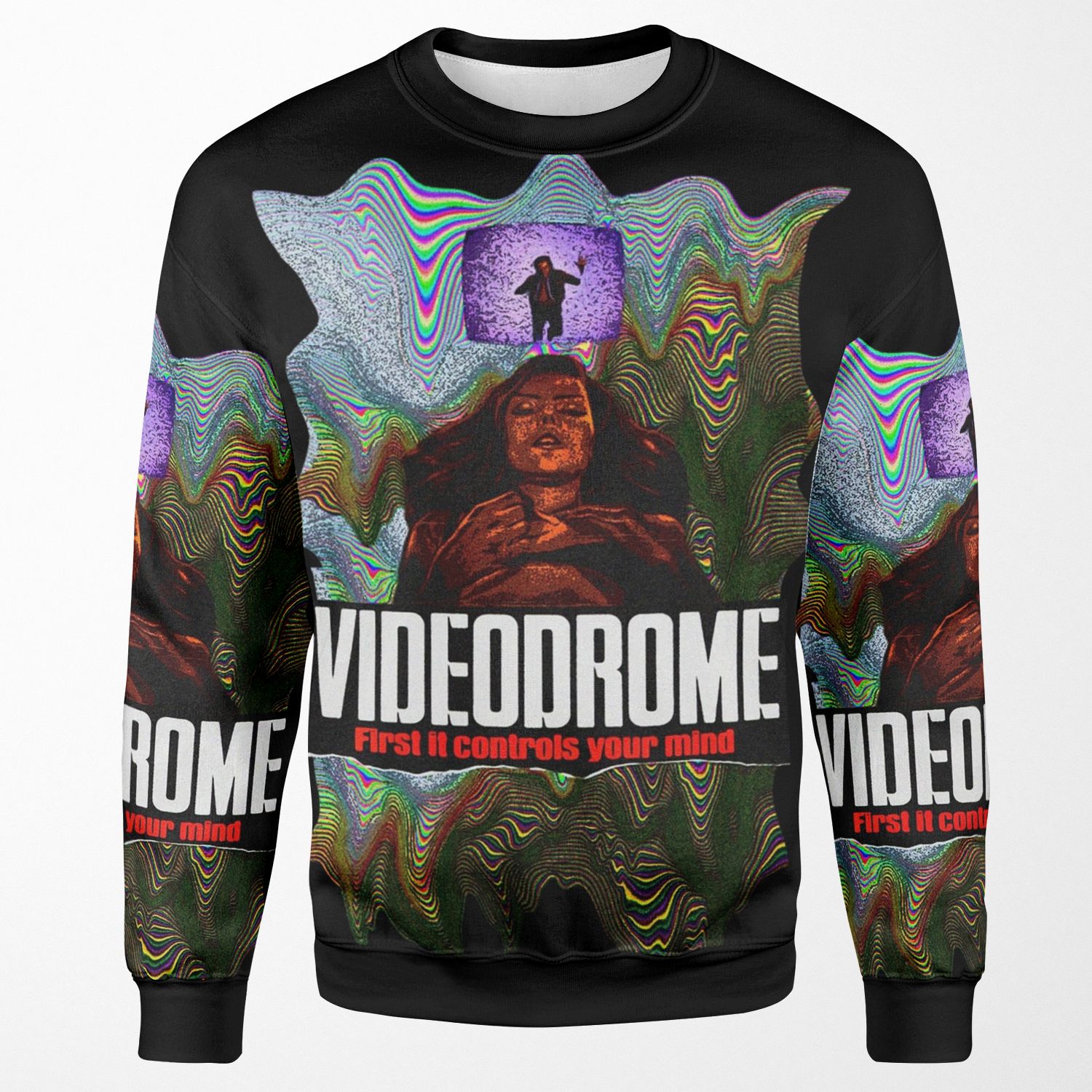 Videodrome All-over-print Unisex Sweatshirt