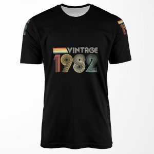 Vintage 1982 40Th Birthday Gift All-over-print T-shirt