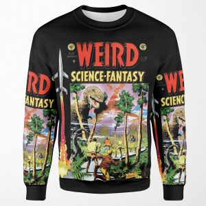 Vintage Classic Weird Science Fantasy No 25 Retro All-over-print Unisex Sweatshirt