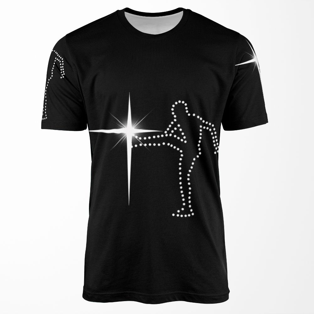 Vintage Old Grey Whistle Test Symbol All-over-print T-shirt