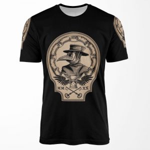 Vintage Plague Doctor All-over-print T-shirt