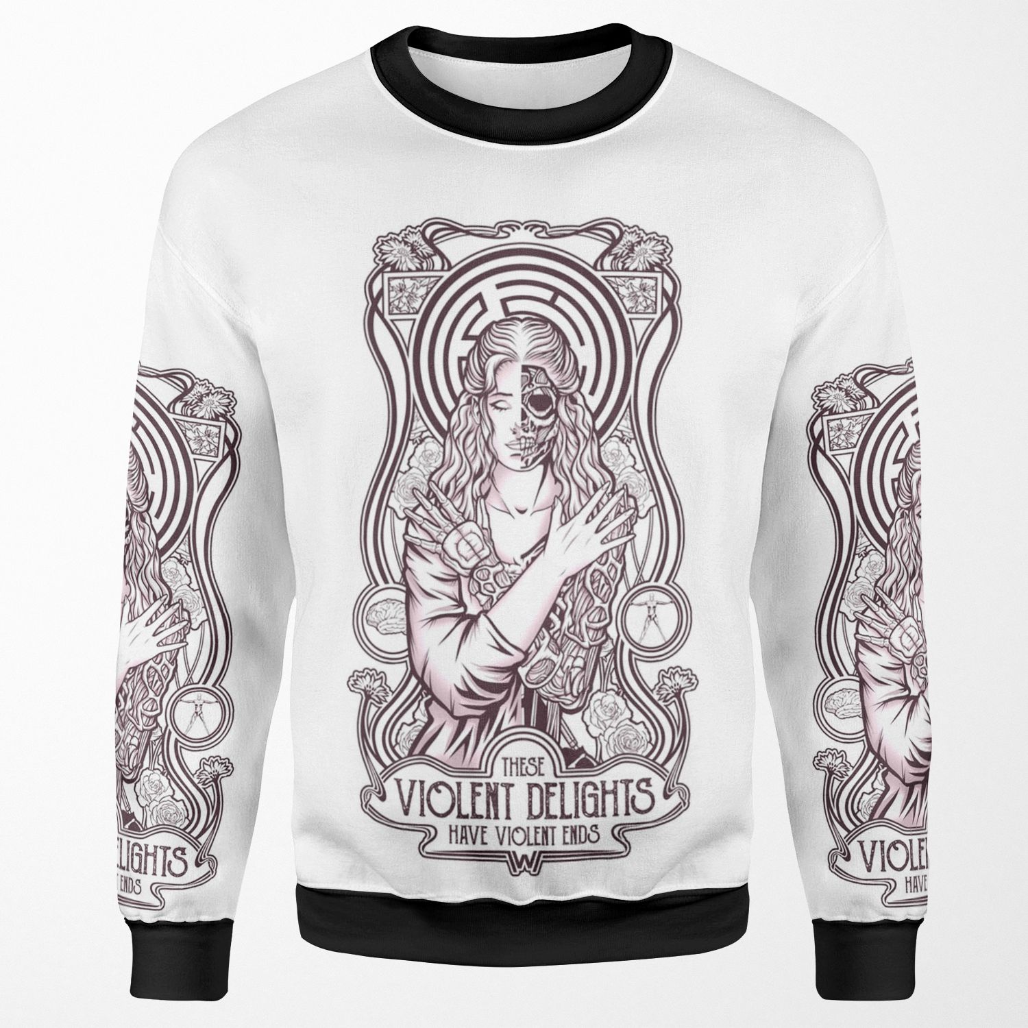 Violent Delights All-over-print Unisex Sweatshirt