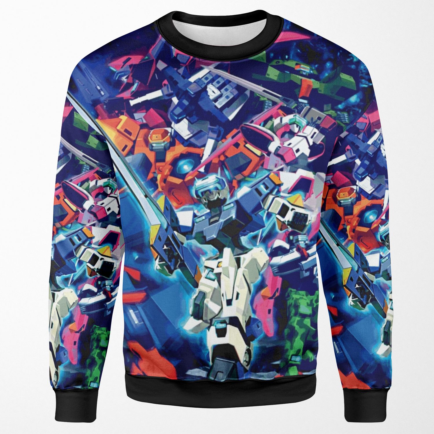 Virtual On All-over-print Unisex Sweatshirt