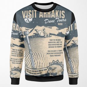 Visit Arrakis All-over-print Unisex Sweatshirt