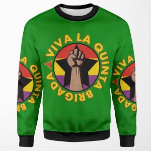 Viva La Quinta Brigada All-over-print Unisex Sweatshirt