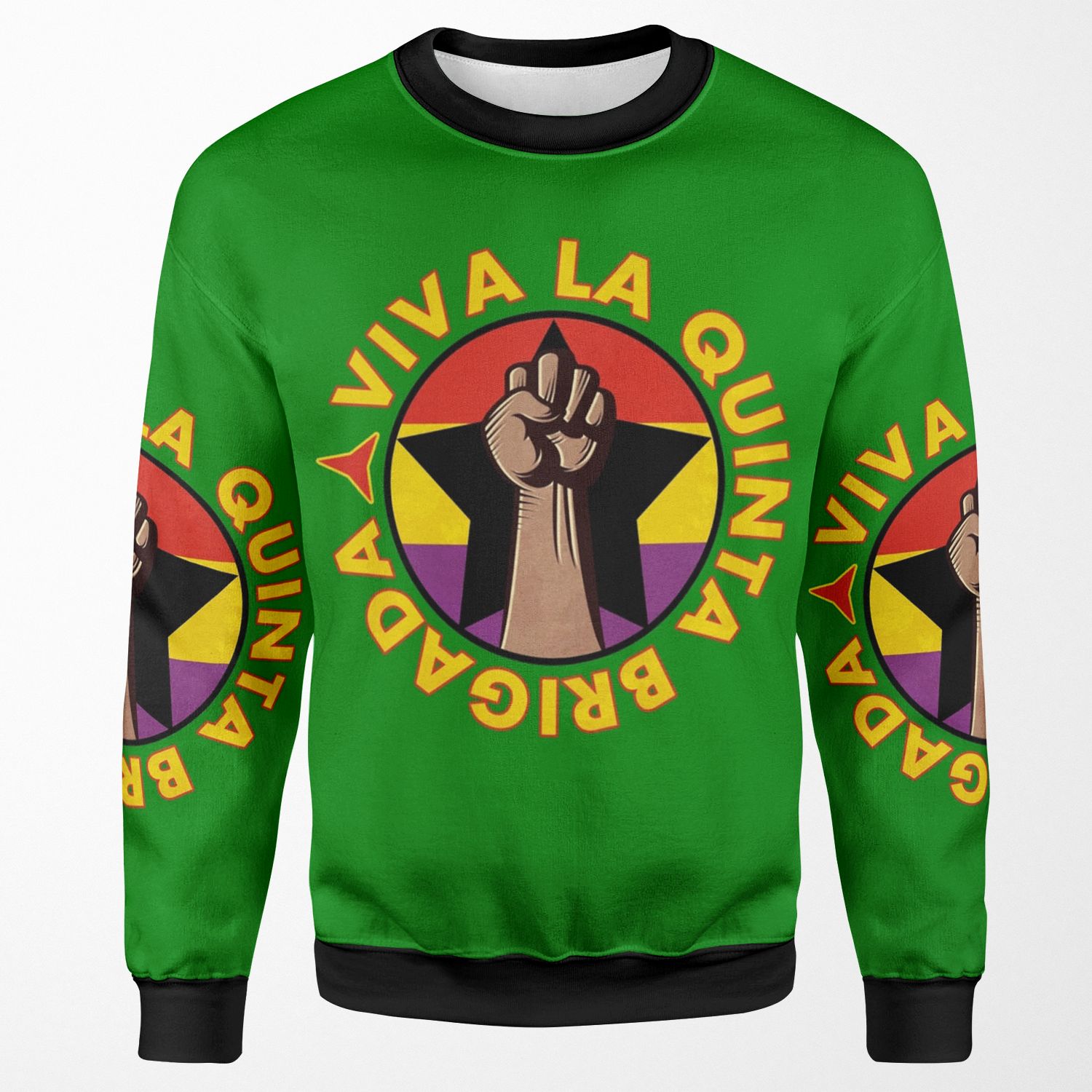 Viva La Quinta Brigada All-over-print Unisex Sweatshirt