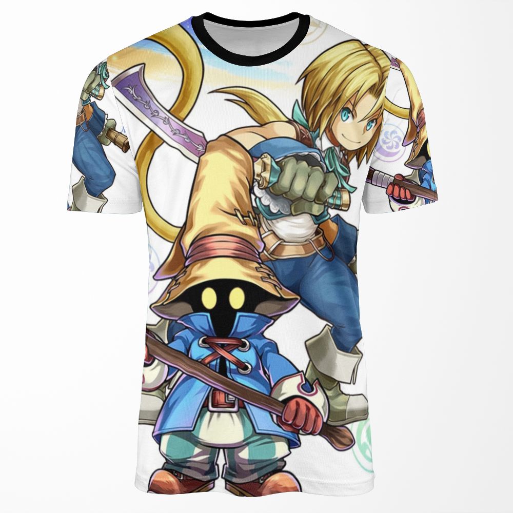 Vivi And Zidane All-over-print T-shirt
