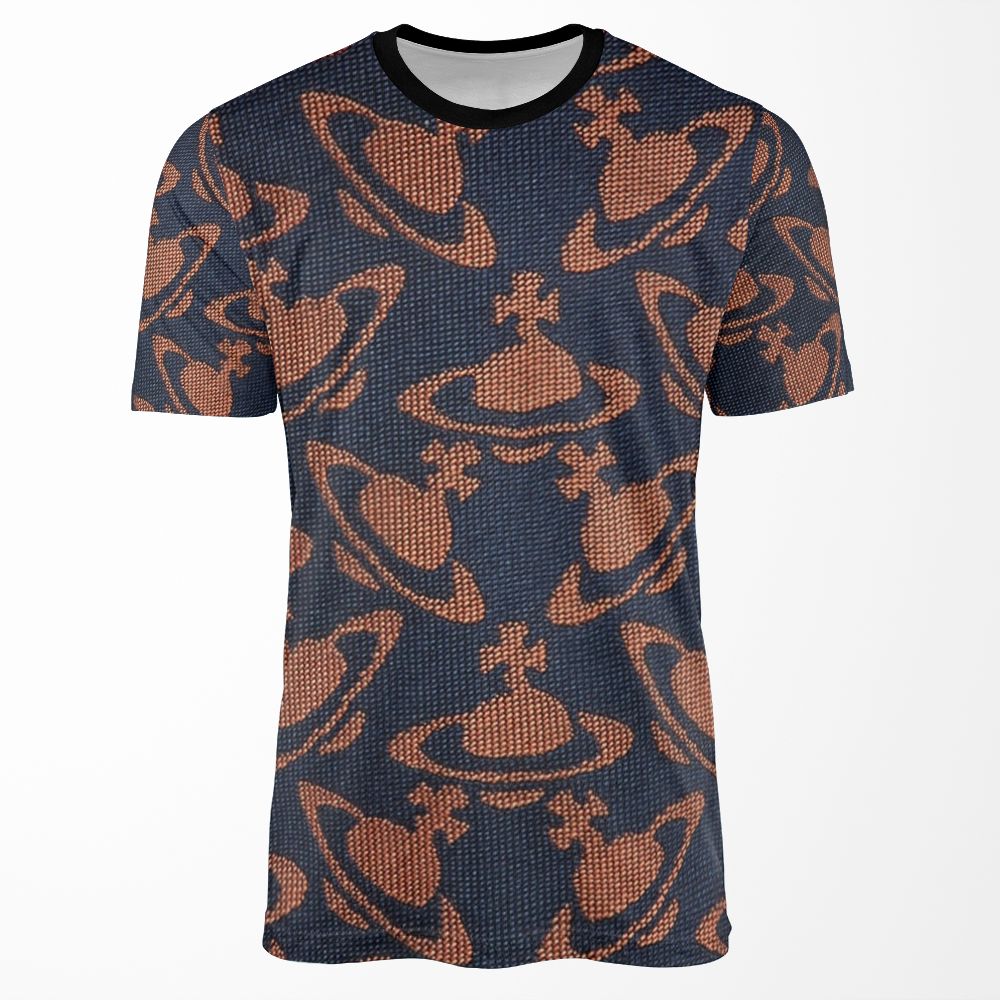 Vivienne Westwood Orange All-over-print T-shirt