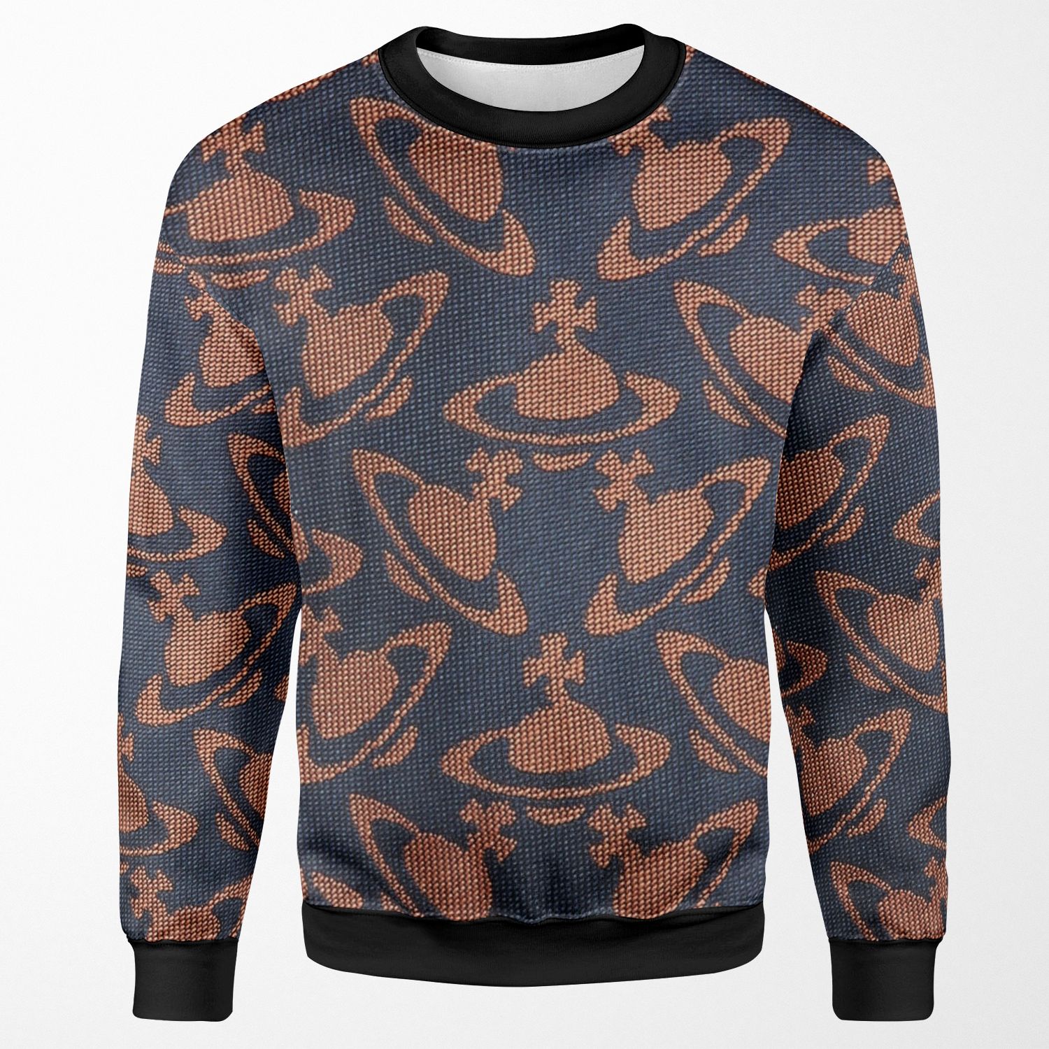 Vivienne Westwood Orange All-over-print Unisex Sweatshirt
