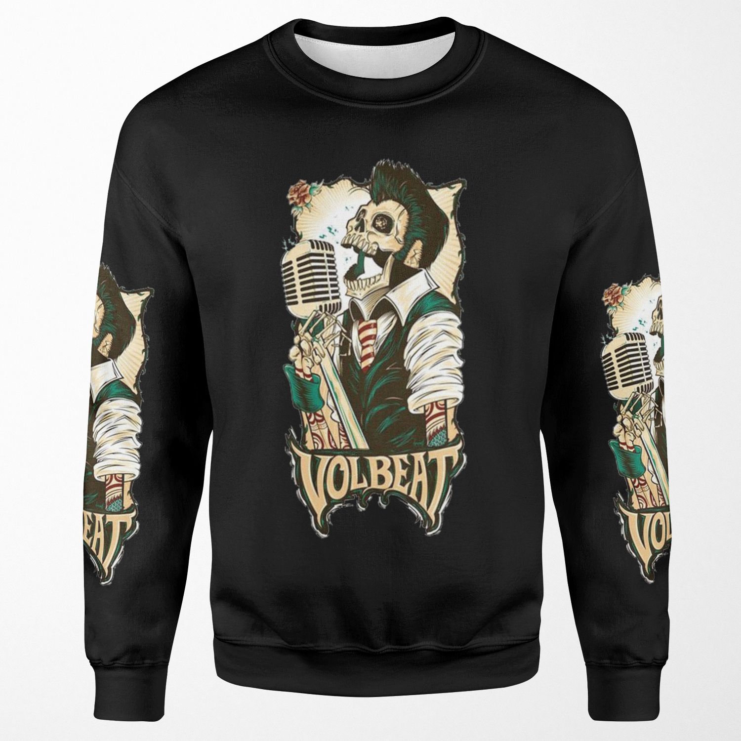 Volbeat New Logo All-over-print Unisex Sweatshirt