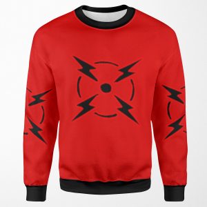 Volt Danger Force Chapa Cosplay Super Hero Tribute All-over-print Unisex Sweatshirt