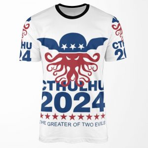 Vote Cthulhu 2024 All-over-print T-shirt