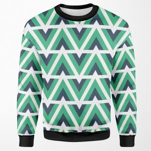 Vue Js Pattern All-over-print Unisex Sweatshirt