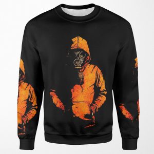 Vulpes Pilum Mutat Non Mores Black Shirt Version All-over-print Unisex Sweatshirt