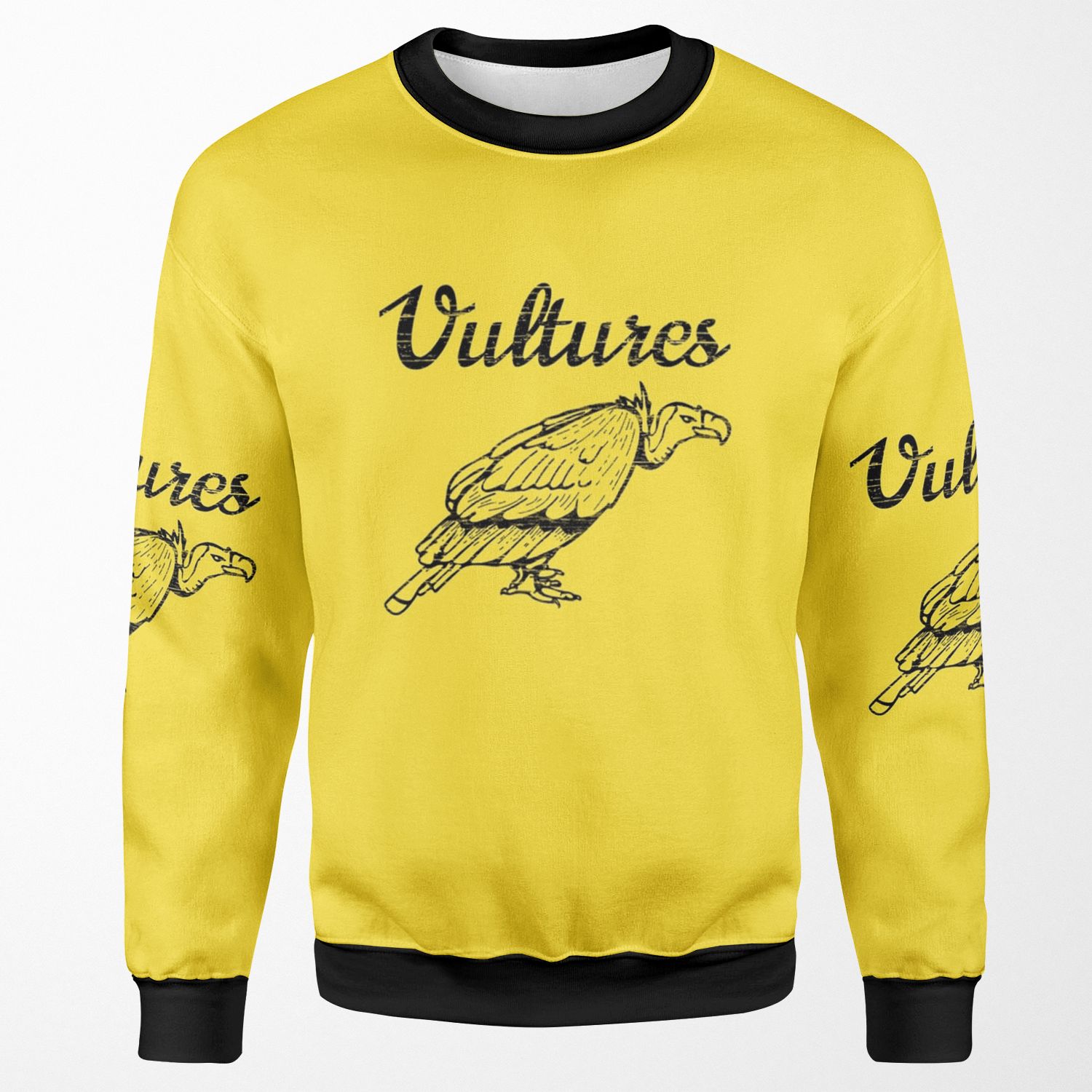 Vultures New Wave Punk Rock All-over-print Unisex Sweatshirt