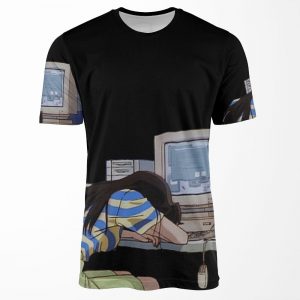 Waiting All-over-print T-shirt