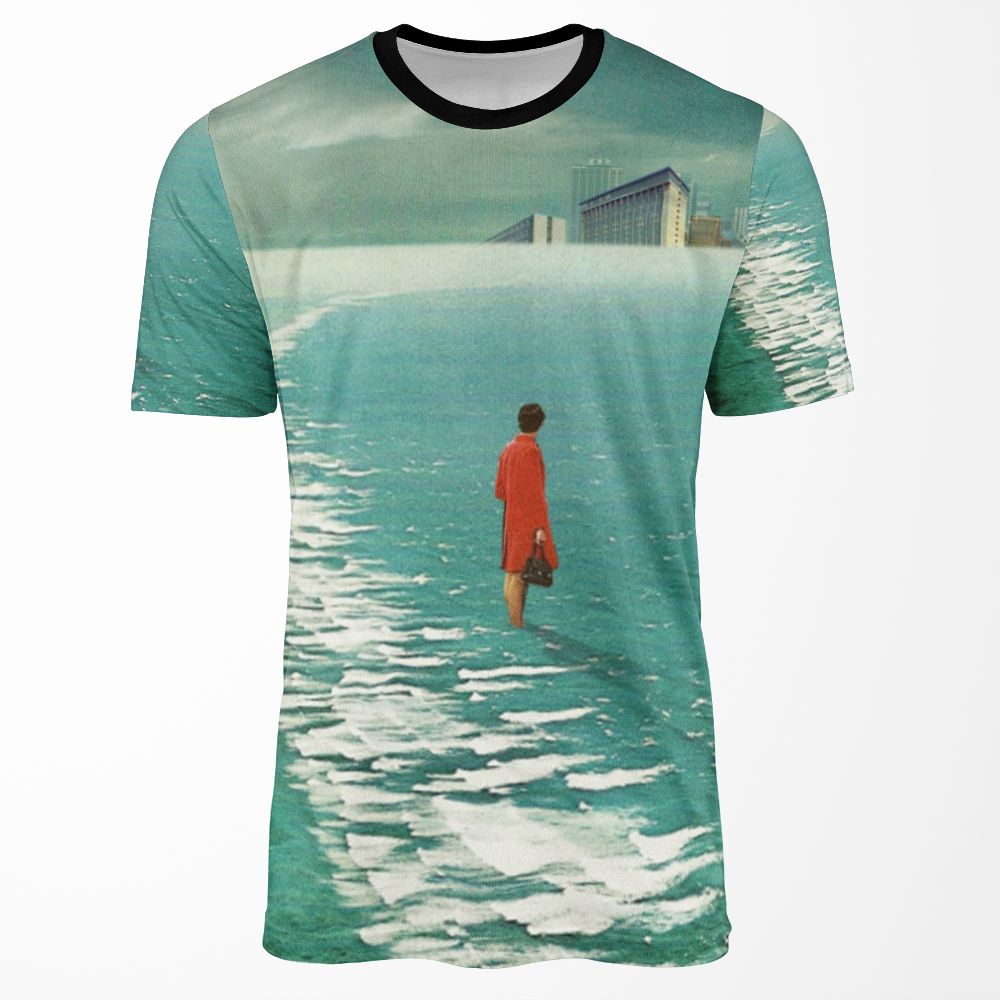 Waiting For The Cities To Fade Out All-over-print T-shirt
