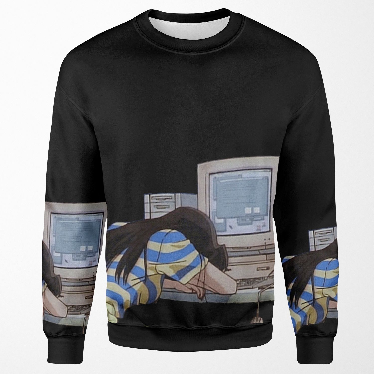 Waiting All-over-print Unisex Sweatshirt