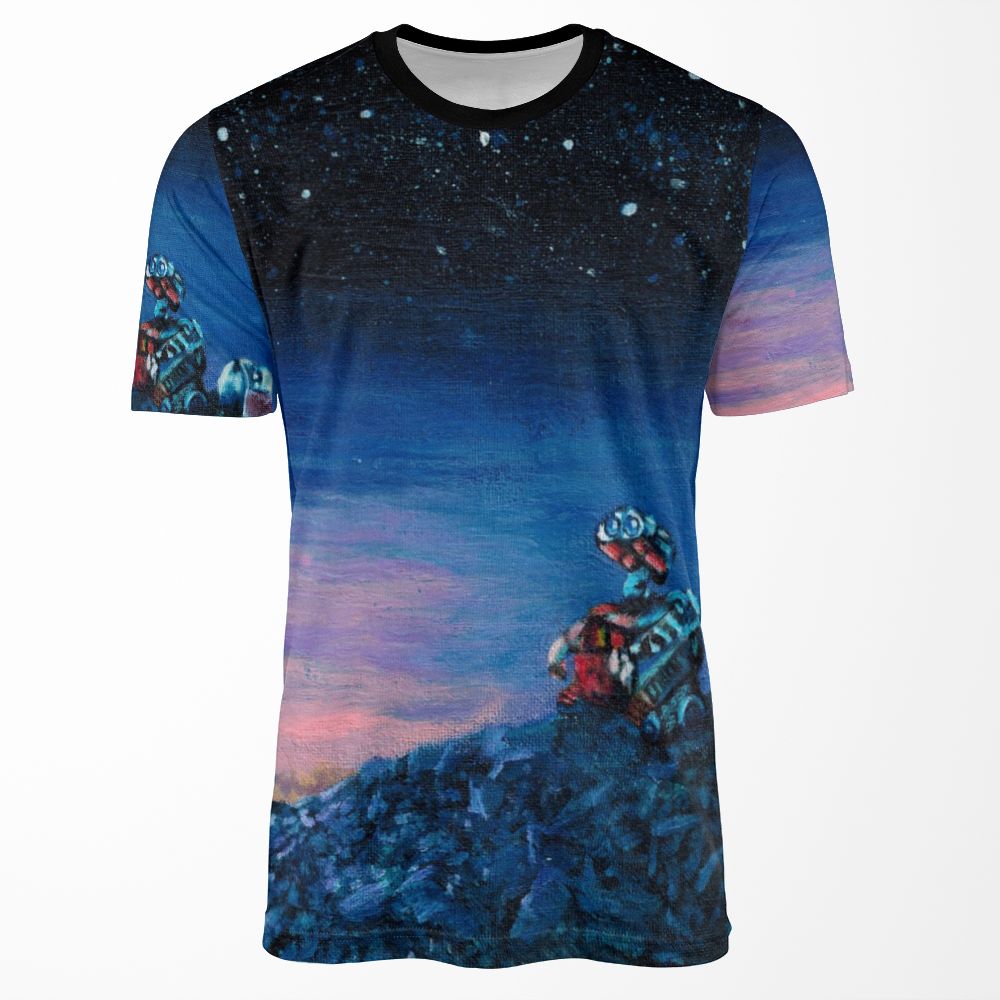Wall E Repainted All-over-print T-shirt