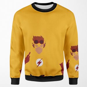 Wally West Minimalism All-over-print Unisex Sweatshirt