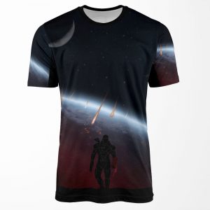 Warriors Landscapes Mass Effect All-over-print T-shirt