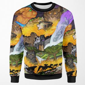 Warriors The Prophecies Begin Poster All-over-print Unisex Sweatshirt