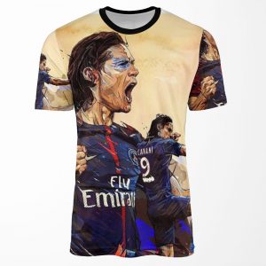 Watercolor Cavani Illustration All-over-print T-shirt